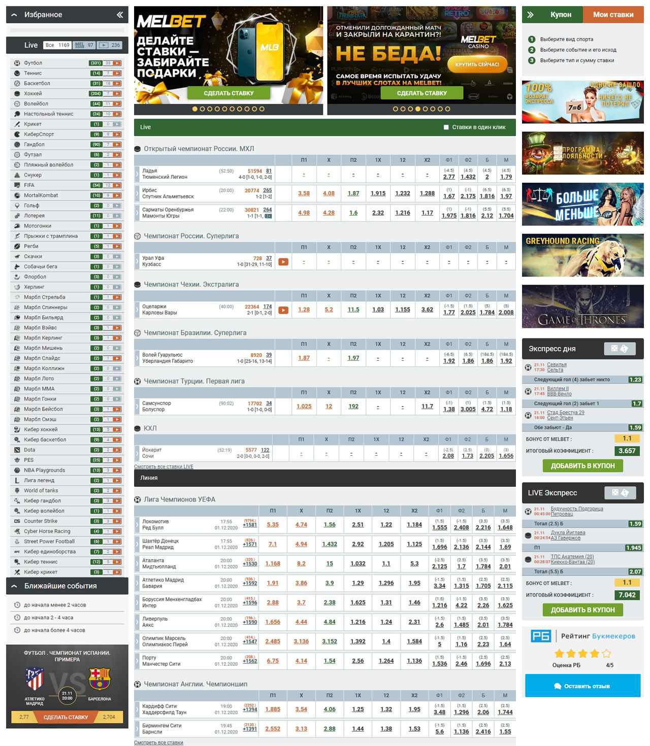 Вход в личный кабинет Мелбет - Online-Bookmakers